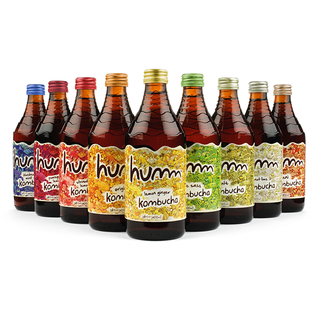 Humm kombucha group image